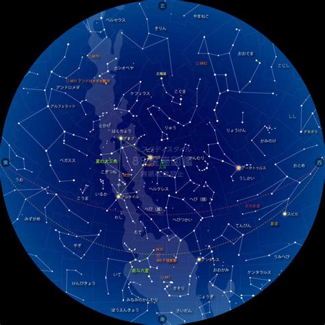 夏至 星座|夏の星座早見表（夏の星座一覧と1等星）｜やさしい8